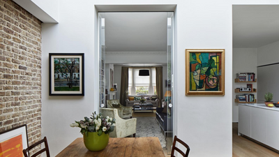 My Parisian rental apartment had a genius wall-mounted table – and now I'm convinced it's the perfect easy idea for every tiny kitchen
