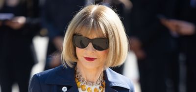 Anna Wintour's chic navy trench coat is the outerwear update I didn't know my summer outfits needed