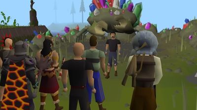 This is what MMOs were made for: dev declares "there has been a calamity at the Crab" after 3 hardcore players who purposely gave their characters one life somehow die to a harmless crab boss
