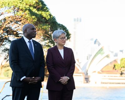 Australia and UK to sign 50-year defence treaty despite US wavering on Aukus submarine deal