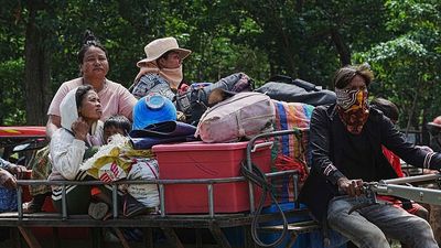 Tens of thousands displaced as border clashes between Thailand and Cambodia escalate