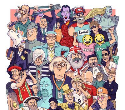 David Squires’ extended universe: buy an exclusive cartoon