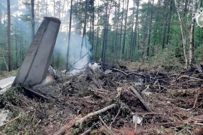 Grandmother survives Russia plane crash that killed 48 after ‘miracle’ decision to disembark
