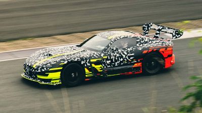 The V-8 Mercedes-AMG GT Track Sport Looks Mean in New Photos