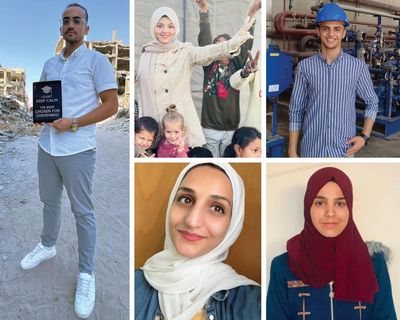 The Gaza students with scholarships to UK unable to take up their places