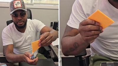 ‘That’s why they’re called singles’: Man takes a lighter to Kraft Singles cheese. Now he’s warning against it
