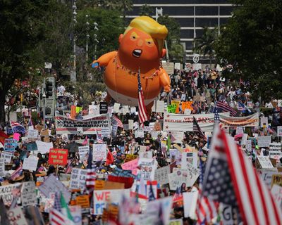 The polls look bad for Trump – but tyrants don’t depend on approval ratings
