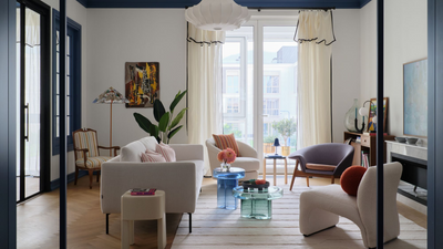 This Designer's Small Space Trick for a Tiny Apartment? Start With Scandinavian Simplicity, Then Layer on the Color