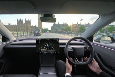 Tesla successfully tests fully self-driving car on UK roads