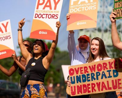 ‘Exactly what a union should be doing’: doctors in Manchester defend strike action