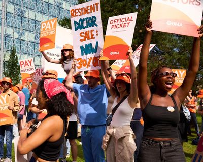 ‘It’s falling apart around my ears’: a resident doctor on why he is striking