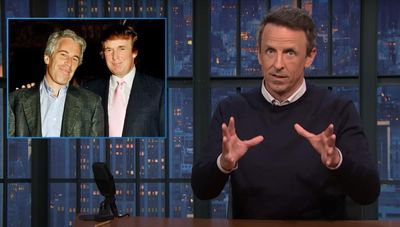 Seth Meyers: ‘We’re just one Epstein story away from Trump announcing that UFOs are real’