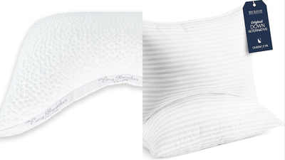 Nest Bedding Easy Breather vs Beckham Hotel Collection Down Alternative: Which budget pillow for side sleepers should you buy?