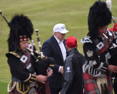 Trump’s trip to Scotland is mostly to visit his golf courses. Where’s the backlash?