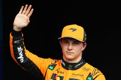 Oscar Piastri: McLaren driver secures pole for Belgian Grand Prix sprint race as Lewis Hamilton crashes out