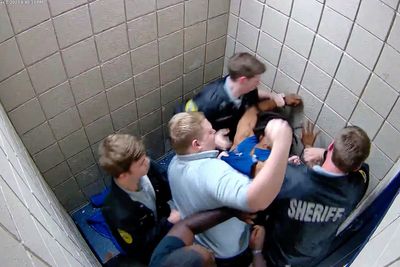 A former Georgia deputy gets federal prison for beating a Black man in a jail cell