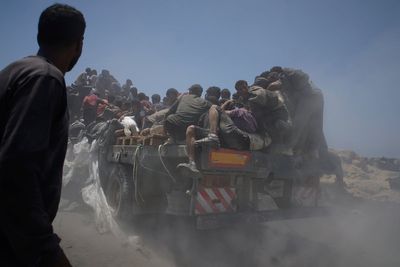 Israel says hundreds of truckloads of aid are waiting to enter Gaza. Why can't the UN bring them in?