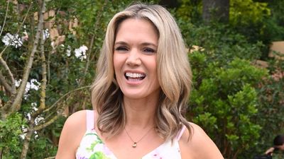 Charlotte Hawkins just wore a Boden sale dress that shows why we should be clashing colours