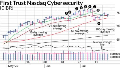 Bad Break In Cybersecurity Stocks Led To CIBR Trade Exit