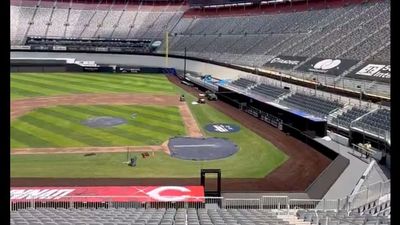 Bristol Motor Speedway Shares Awesome First Glimpse at Baseball Setup for Reds vs. Braves