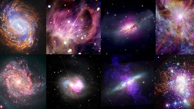 What happens when X-ray, infrared, and optical cameras mix? NASA just shared a stunning “space-based light pageant”