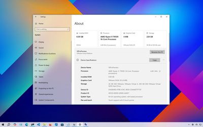 How to check your PC's full specifications on Windows 10