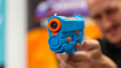 I played the pinnacle of retro gaming – the G'AIM'E Time Crisis Lightgun System shoots for the stars and scores