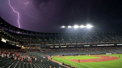 Orioles and Rockies Finish Game in Eerily Empty Stadium Thanks to Bad Weather