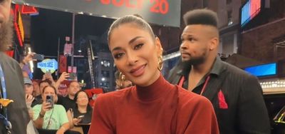 Nicole Scherzinger's chunky, mix metal accessories showcase how effective stacking rings and layered bangles can be