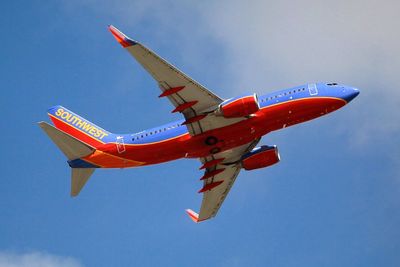 US passenger plane plunges 300ft to avoid mid air crash with British fighter jet