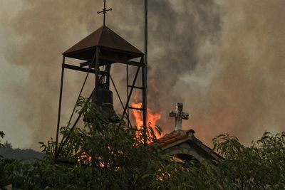 Thousands evacuated as wildfires continue to rage in Greece and Albania