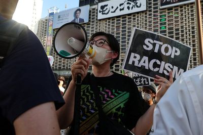 Japan’s anti-foreigner politics on the rise as right-wing party wins votes online