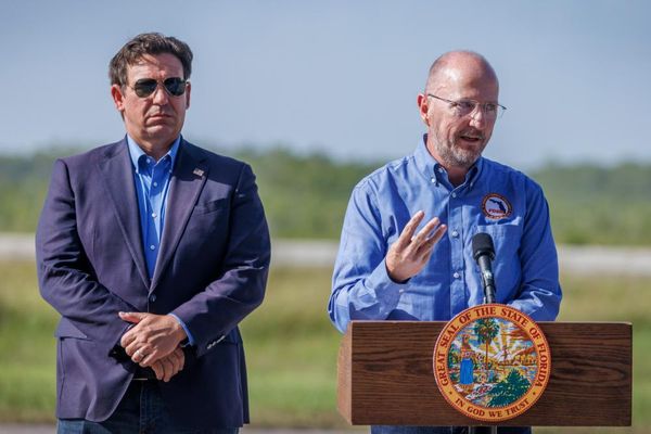 ‘Hundreds’ of people have been removed from ‘Alligator Alcatraz’ detention camp, says Florida governor