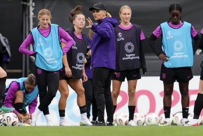 Watch Lionesses gear up for Euros final in last training session