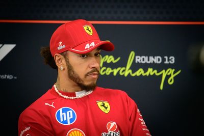 Hamilton apologises to Ferrari after "unacceptable" Q1 exit at F1 Belgian GP