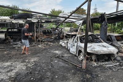 Five dead as Ukraine and Russia launch drone and missile attacks