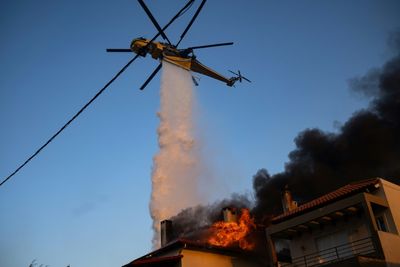 Greece Asks For EU Help In Battling Wildfires