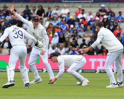 Harry Brook drops the devilry but takes catch before India keep eye on the ball