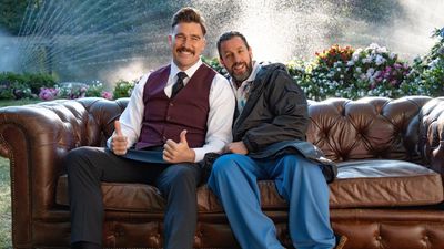 Patrick Mahomes, Michael Phelps And More Can’t Get Enough After A Slick-Haired Travis Kelce Shouted Out Adam Sandler And Happy Gilmore 2