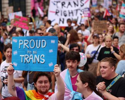 Tens of thousands of people take to streets for London Trans+ Pride 2025