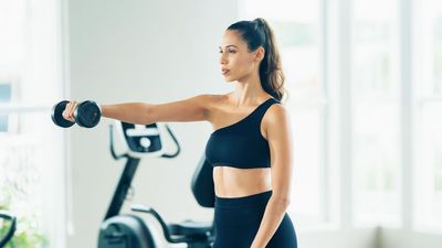 Not running or cycling — this 10-minute dumbbell workout builds strength and cardiovascular endurance