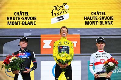 Who won the 2025 Tour de France Femmes avec Zwift?
