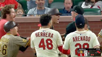Benches Clear in Padres-Cardinals Game After Manny Machado Was Hit By Two Pitches