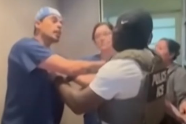 Surgery center workers charged with blocking ICE from arresting immigrant who ran into their building