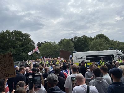 Epping protests LIVE: Three people arrested during peaceful protests but no violence reported