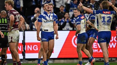Manly star's season over as Bulldogs run riot