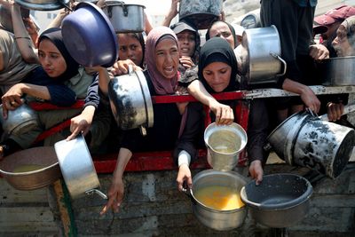 Israeli military begins daily ‘tactical pause’ in parts of starving Gaza
