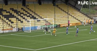 Watch as Celtic's Adam Montgomery scores on Livingston loan debut