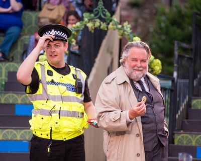 The Adventures of Sherlock Holmes review – strange things afoot in gag-laden crime convention caper