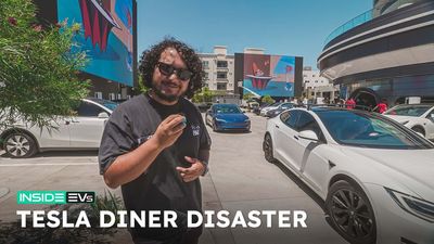 I Visited The Tesla Diner. It Was A Bit Of A Disaster